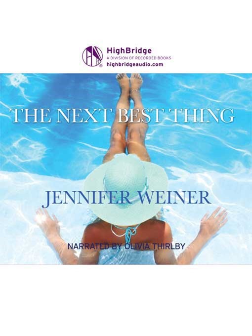 the next big thing jennifer weiner